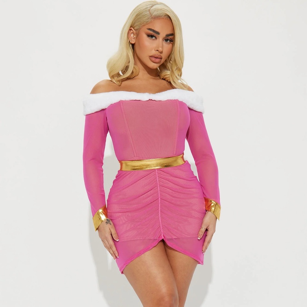 NWT Sleeping Beauty💕 Forplay “Sweet Dreams” Costume frm Fashion Nova size L/ XL
